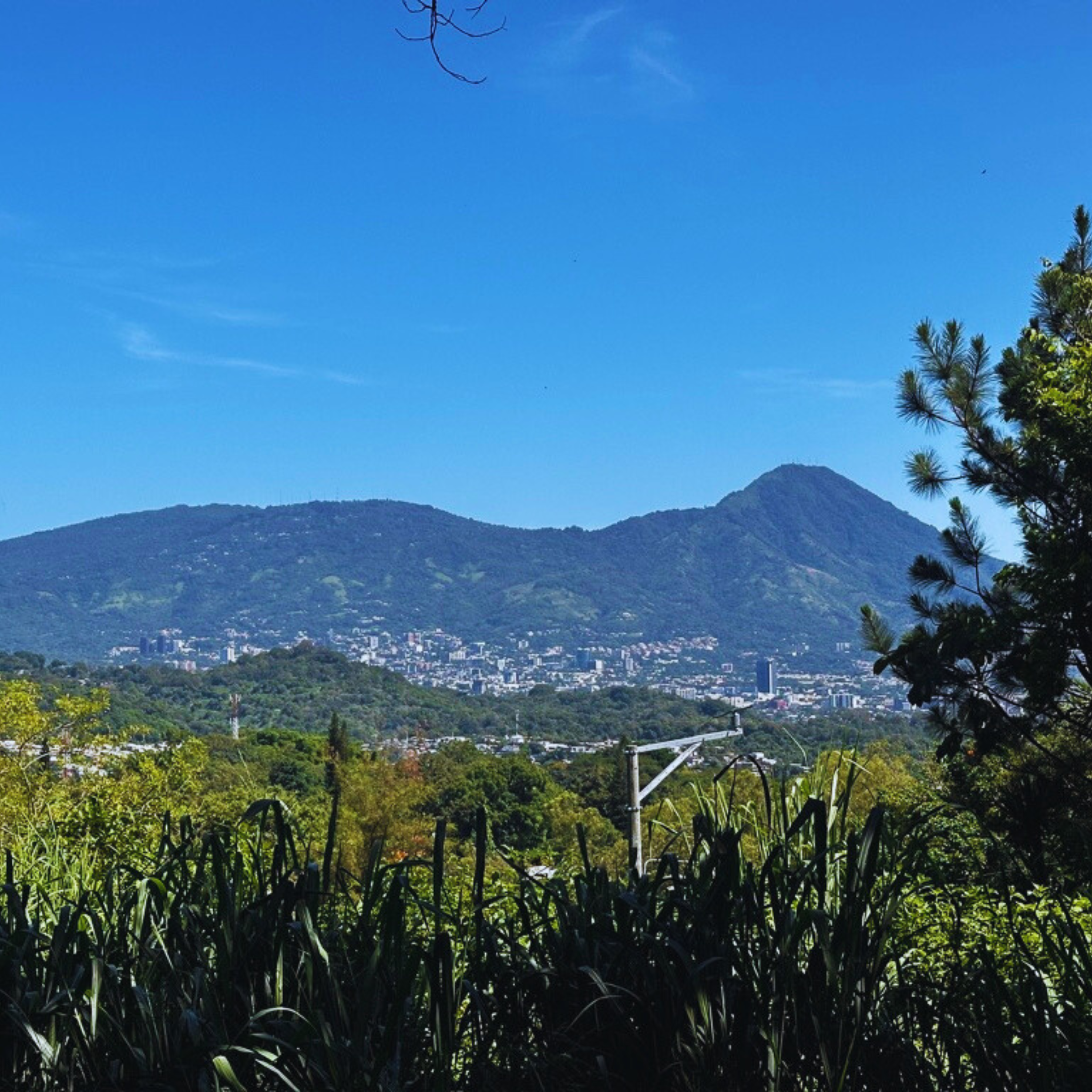 Amplio Terreno de 1,655 v² con Impresionantes Vistas a San Salvador en Privado Km 7 1/2 Planes de Renderos